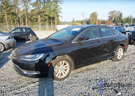 2015 Chrysler 200 Limited z USA, uszkodzony, nr VIN 1C3CCCAB9FN701321